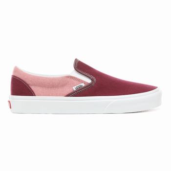 Vans Chambray Classic - Miesten Slip-on kengät - Kuninkaallinen Sininen/Valkoinen